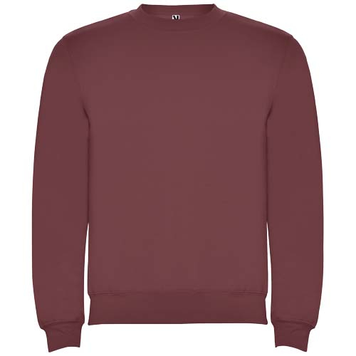 Pull ras du cou unisexe personnalisable 280gr Clasica ROLY Berry Red